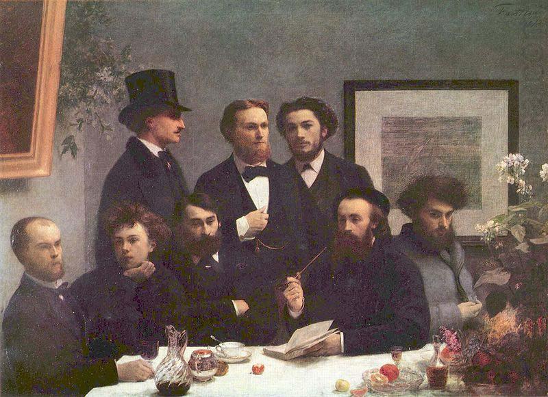 Henri Fantin-Latour Around the Table china oil painting image